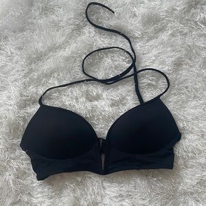 Black Victoria’s Secret bikini top